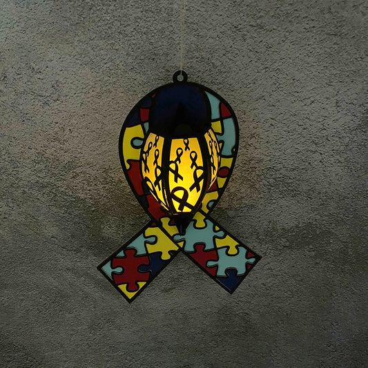 Autism - 3D Lantern Autism File - Cricut File - VEKTOR KRAFT
