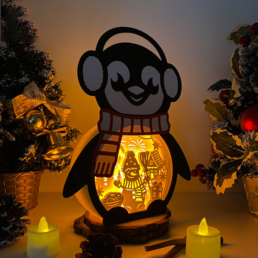 Christmas Snowman – 3D Box SVG File for Cricut & Silhouette