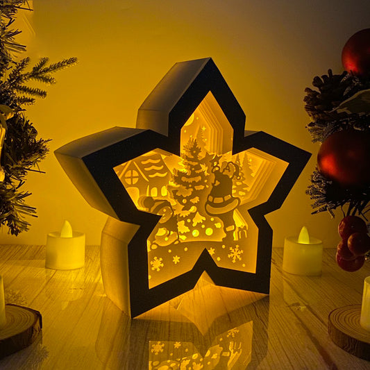 Christmas Santa – 3D Box SVG File for Cricut & Silhouette
