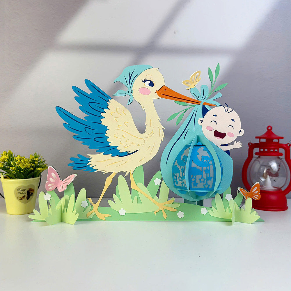 Family keepsake light box design for grandparents