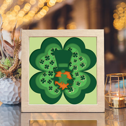 Patrick Day 2 – 3D Paper Cut Shadow Box File - Cricut File - (8x8 inches) - VEKTOR KRAFT