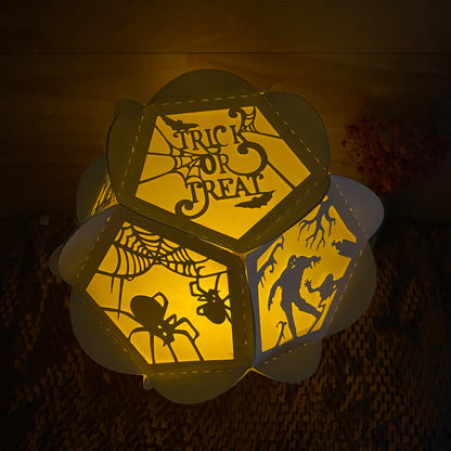 Halloween 4 – 3D Lantern SVG File for Cricut & Silhouette