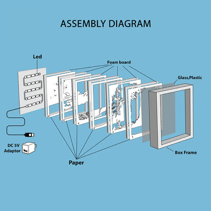 Halloween 19 - 3D Halloween Papercut Lightbox File - Cricut File - VEKTOR KRAFT