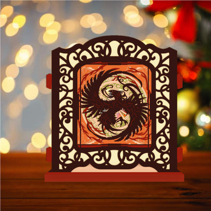 Phoenix – 3D Pop-Up Card SVG File for Cricut & Silhouette