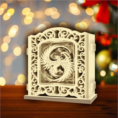 Phoenix – 3D Pop-Up Card SVG File for Cricut & Silhouette