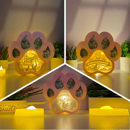 Pack 3 Cat Memorial – 3D Box SVG File for Cricut & Silhouette