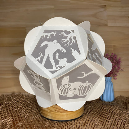 Halloween 4 – 3D Lantern SVG File for Cricut & Silhouette