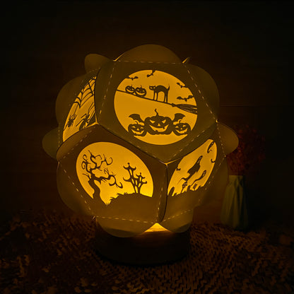 Halloween 3 – 3D Lantern SVG File for Cricut & Silhouette