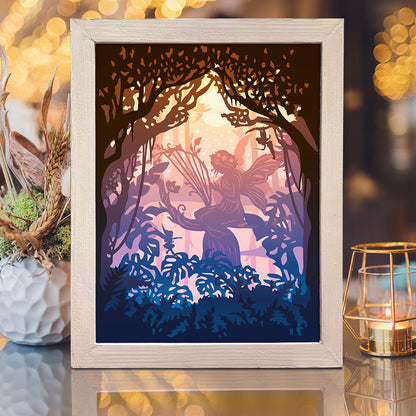 Fairy 1 – 3D Lightbox SVG File for Cricut & Silhouette