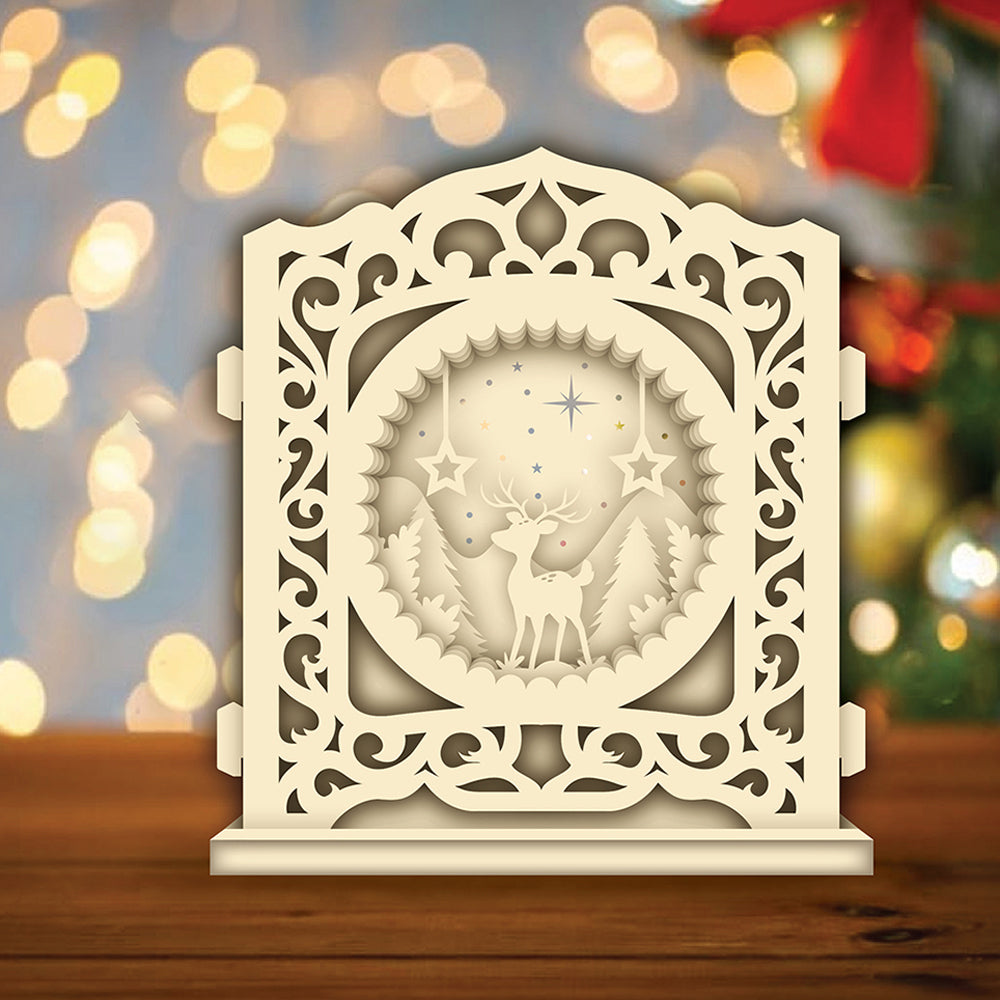 Deer 1 – 3D Pop-Up Card SVG File for Cricut & Silhouette