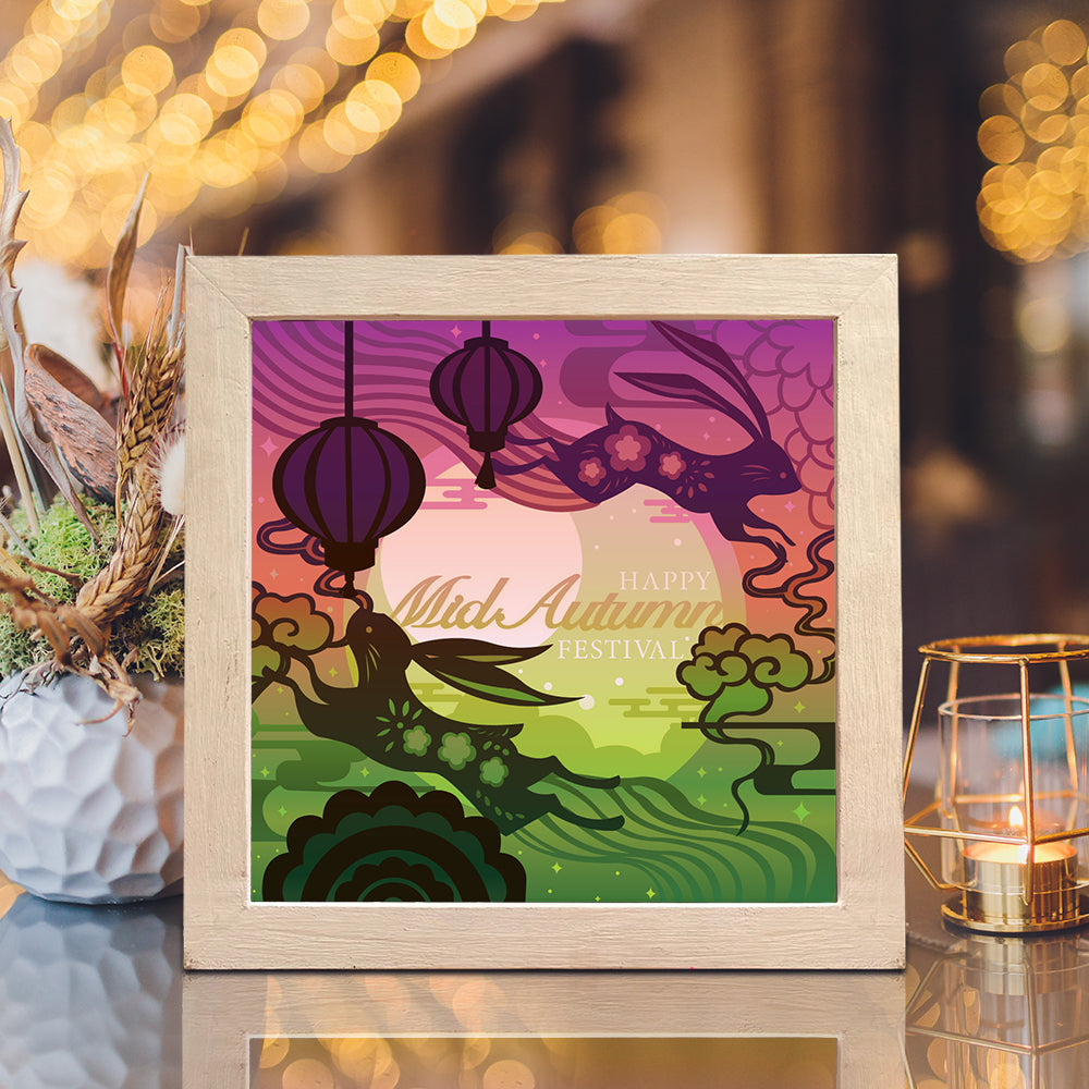 Autumn Festival 3 – 3D Lightbox SVG File for Cricut & Silhouette