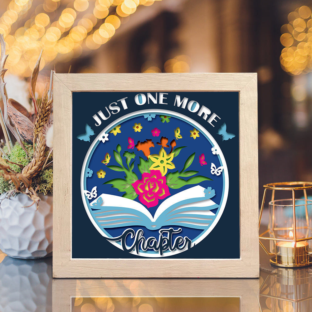 Chapter 2 – 3D Shadow Box SVG File for Cricut & Silhouette