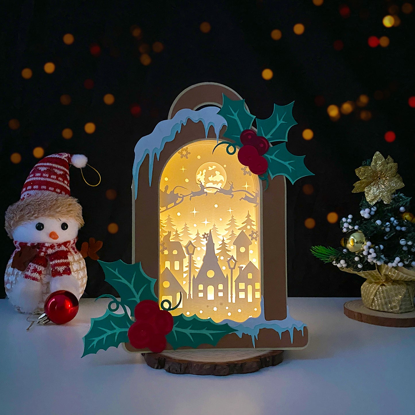 Christmas – 3D Box SVG File for Cricut & Silhouette