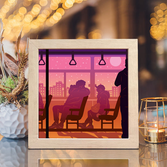 Love 2 - 3D Special Occasions Papercut Lightbox File - Cricut File - VEKTOR KRAFT