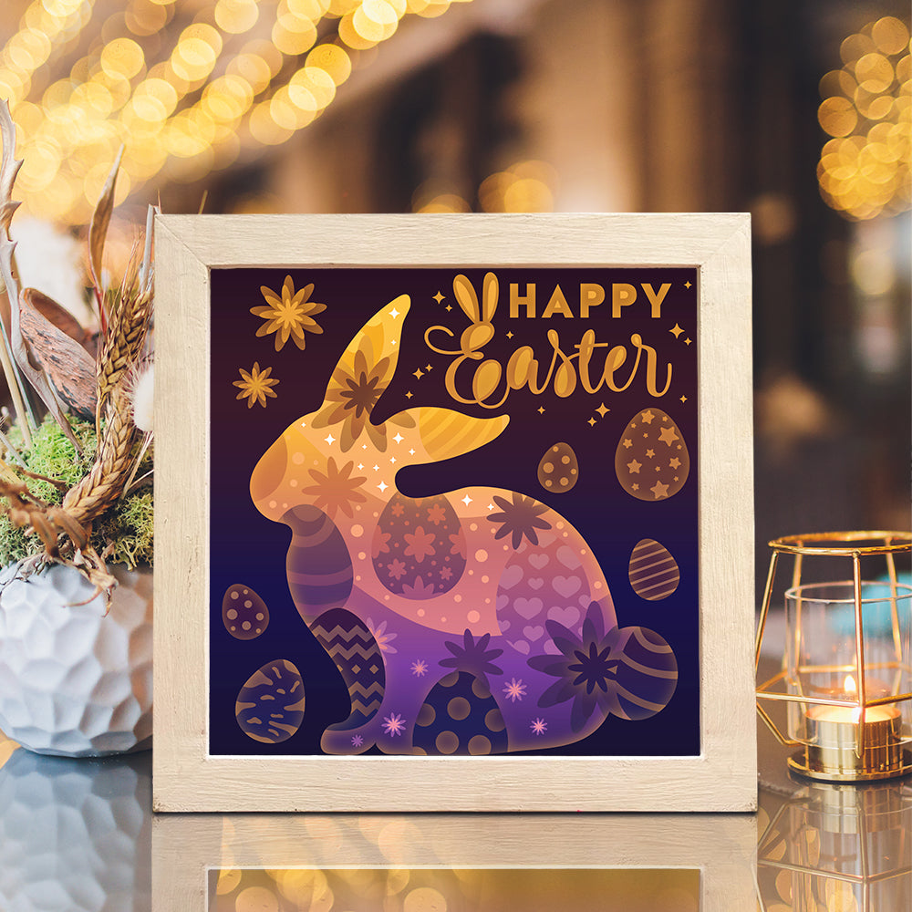 Easter 2 – 3D Lightbox SVG File for Cricut & Silhouette