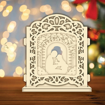 Mother And Son – 3D Pop-Up Card SVG File for Cricut & Silhouette