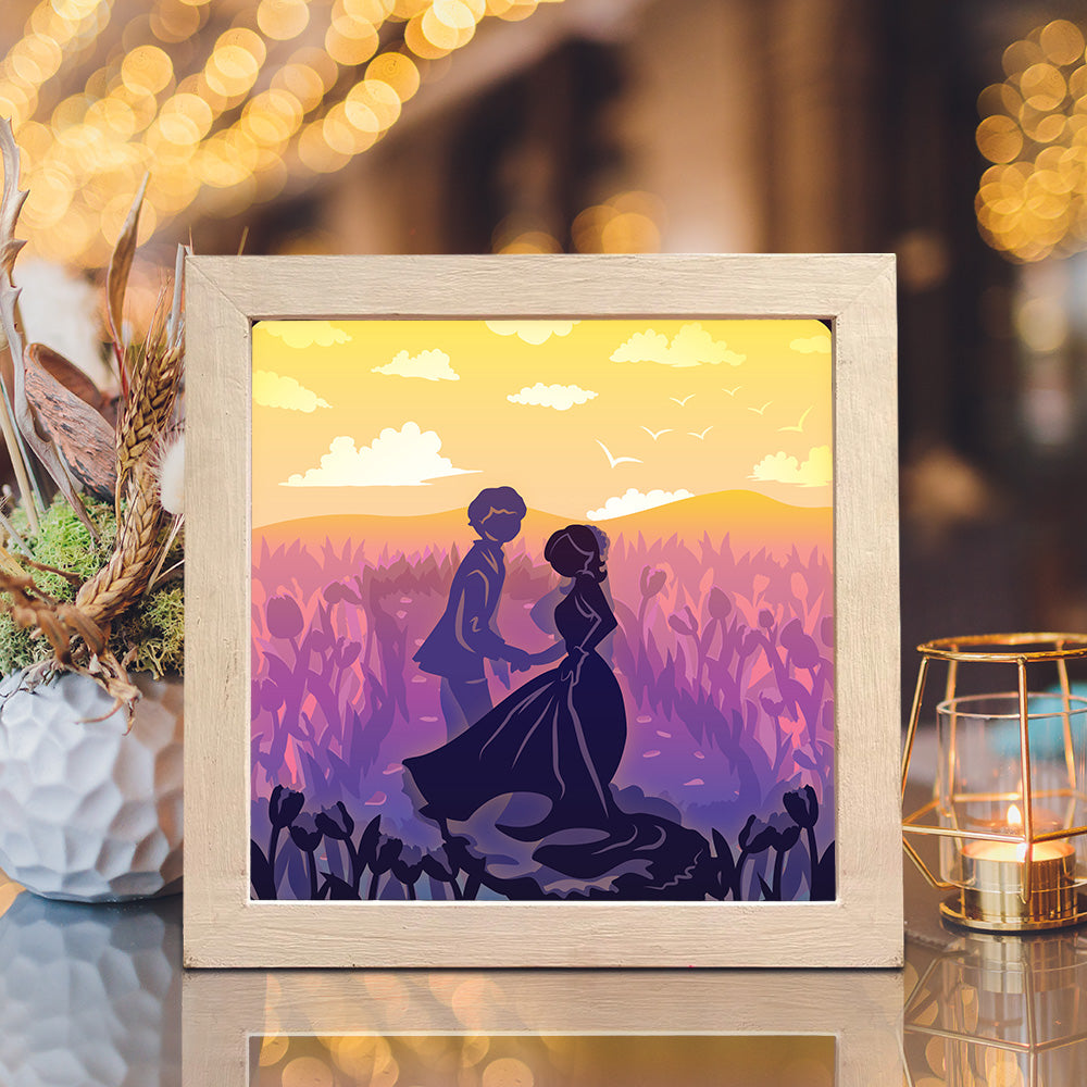Love 1 – 3D Lightbox SVG File for Cricut & Silhouette