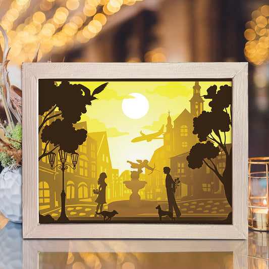 Love 14 - 3D Special Occasions Papercut Lightbox File - Cricut File - VEKTOR KRAFT