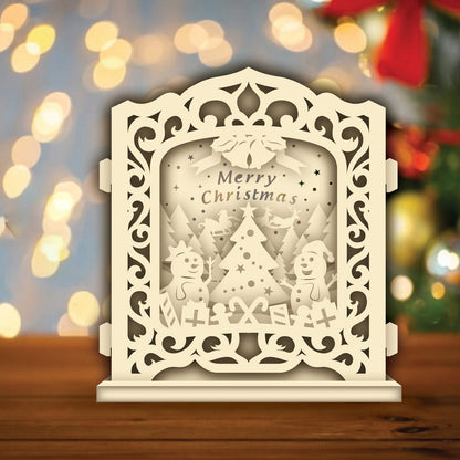 Christmas 1 – 3D Pop-Up Card SVG File for Cricut & Silhouette