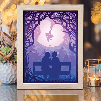 Love 15 – 3D Lightbox SVG File for Cricut & Silhouette