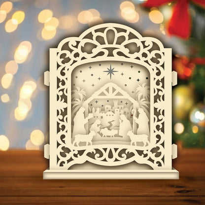 Christmas 2 – 3D Pop-Up Card SVG File for Cricut & Silhouette