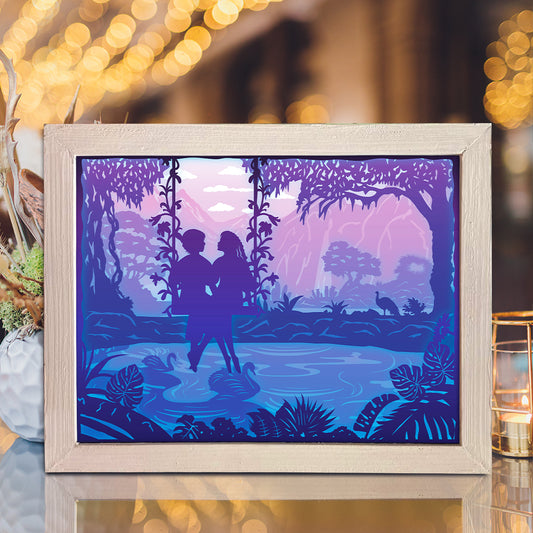 Love 11 - 3D Special Occasions Papercut Lightbox File - Cricut File - VEKTOR KRAFT