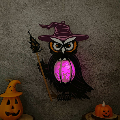 Owl 3 - 3D Halloween Paper Lantern File - Cricut File  - VEKTOR KRAFT