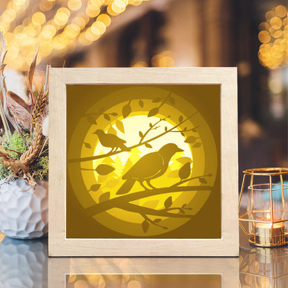 Bird 1 – 3D Lightbox SVG File for Cricut & Silhouette