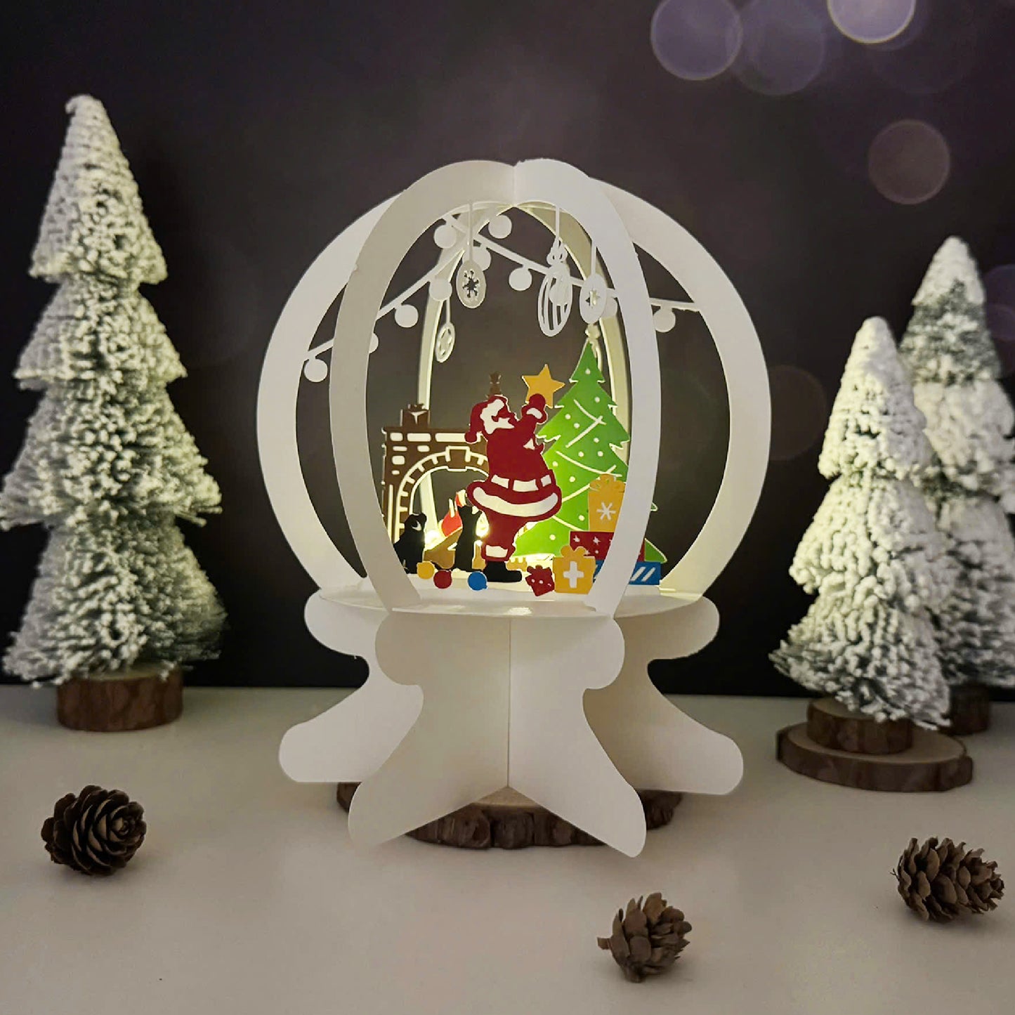 Christmas – 3D Pop-Up Card SVG File for Cricut & Silhouette