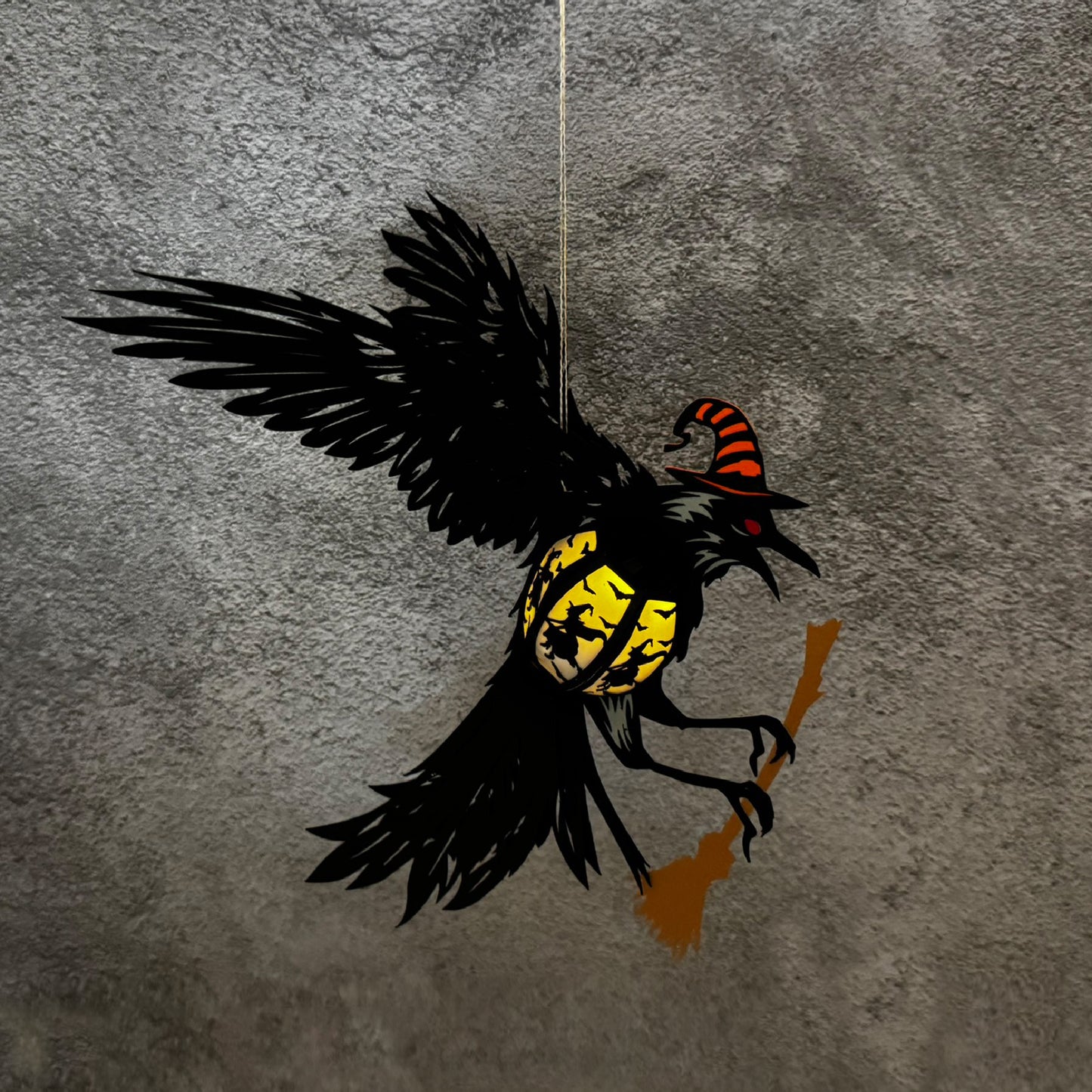 Raven – 3D Lantern SVG File for Cricut & Silhouette