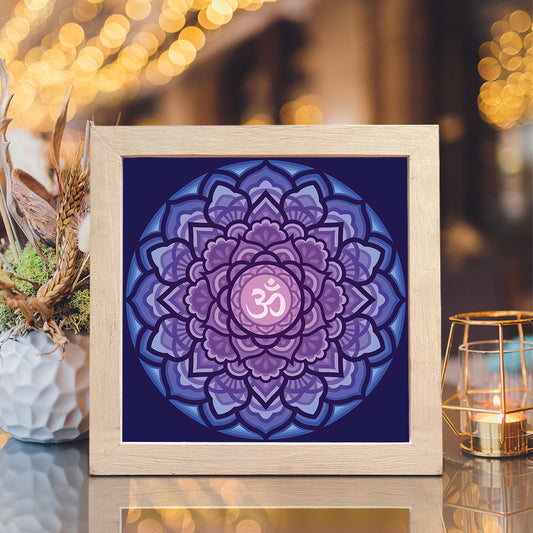 Mandala 2 – 3D Lightbox SVG File for Cricut & Silhouette