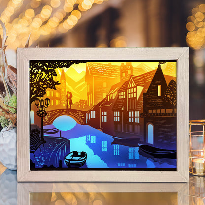 Love 9 – 3D Lightbox SVG File for Cricut & Silhouette