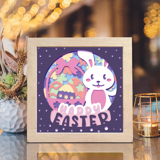 Easter 11 – 3D Shadow Box SVG File for Cricut & Silhouette