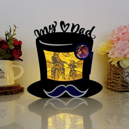 Father And Son – 3D Father's Day Topper Box File - Cricut File - VEKTOR KRAFT