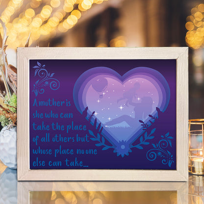 Happy Mother's Day 1 – 3D Lightbox SVG File for Cricut & Silhouette