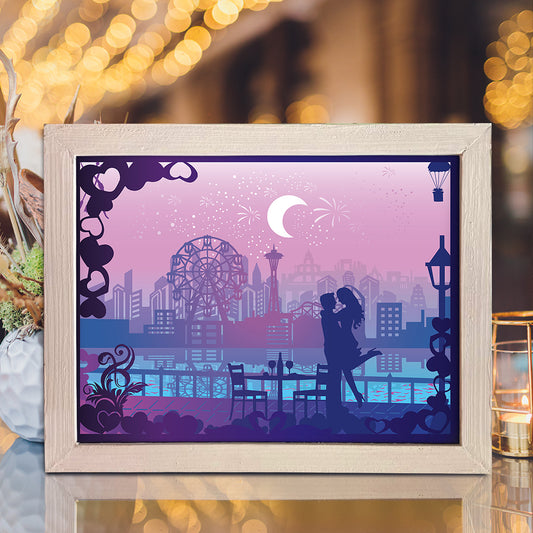 Love 13 - 3D Special Occasions Papercut Lightbox File - Cricut File - VEKTOR KRAFT