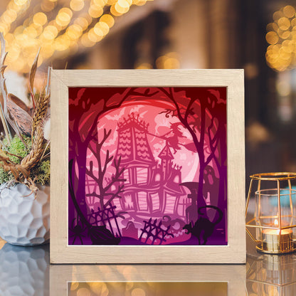 Halloween 17 – 3D Lightbox SVG File for Cricut & Silhouette