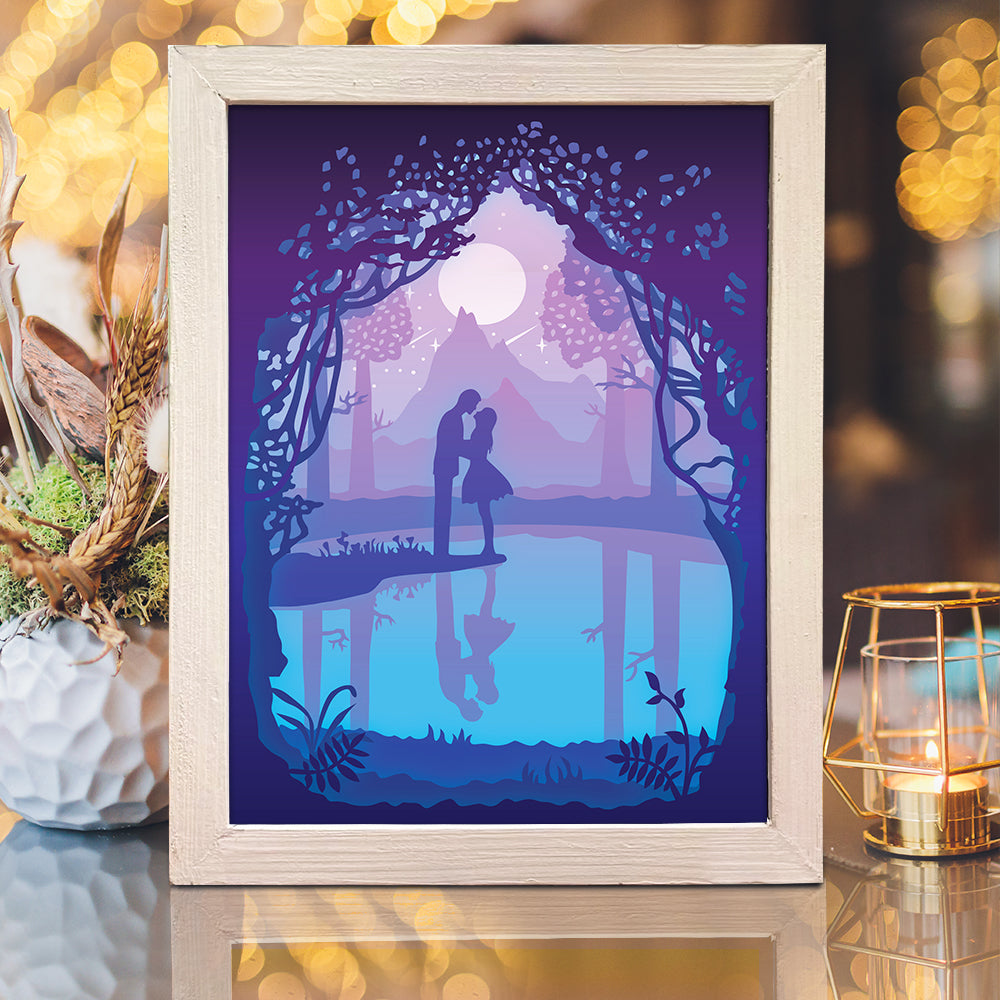 Love 8 – 3D Lightbox SVG File for Cricut & Silhouette