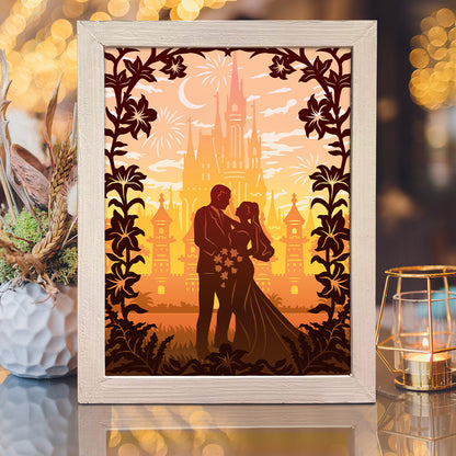 Wedding 3 - 3D Special Occasions Papercut Lightbox File - Cricut File - VEKTOR KRAFT