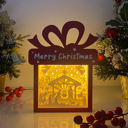 Nativity 2 – 3D Box SVG File for Cricut & Silhouette