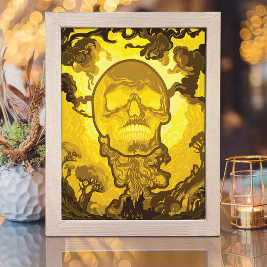 Halloween 43 - 3D Halloween Papercut Lightbox File - Cricut File - VEKTOR KRAFT