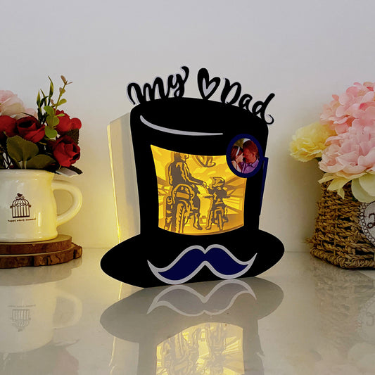 Father And Son – 3D Father's Day Topper Box File - Cricut File - VEKTOR KRAFT