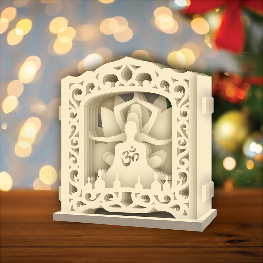 Yoga – 3D Pop-Up Card SVG File for Cricut & Silhouette