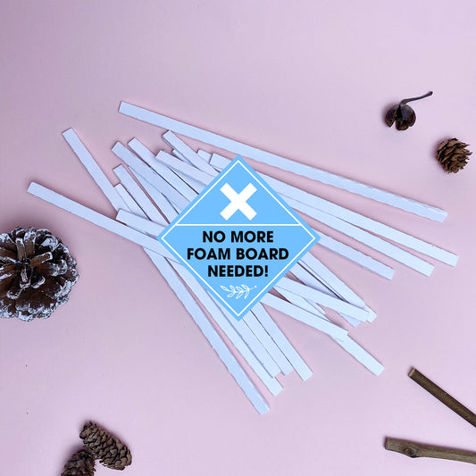 Paper Spacers Digital File DIY For Square Box - Cricut File - 8x8 inches - VEKTOR KRAFT