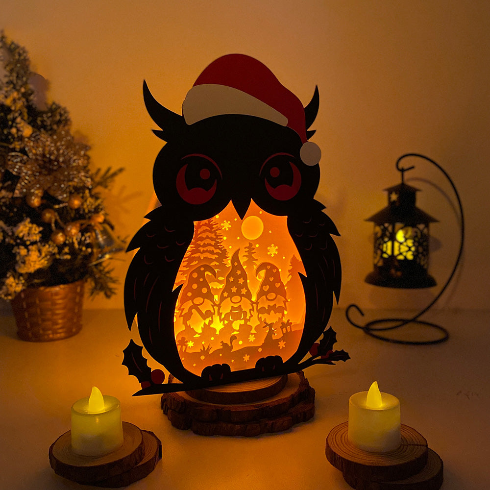 Christmas Gnome – 3D Box SVG File for Cricut & Silhouette
