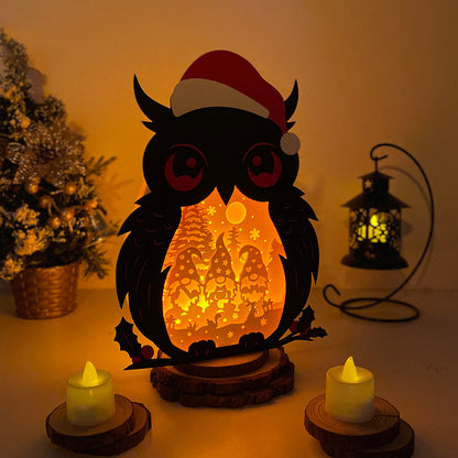 Christmas Gnome – 3D Box SVG File for Cricut & Silhouette