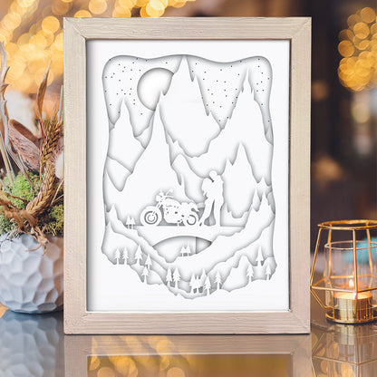 Love 4 – 3D Lightbox SVG File for Cricut & Silhouette