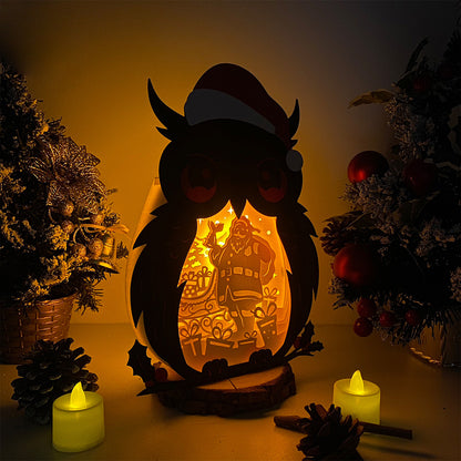 Christmas Santa 2 – 3D Box SVG File for Cricut & Silhouette