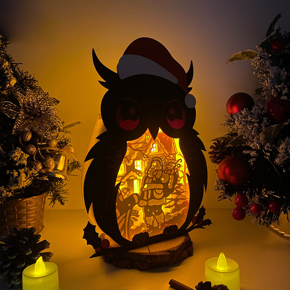 Santa 4 – 3D Box SVG File for Cricut & Silhouette