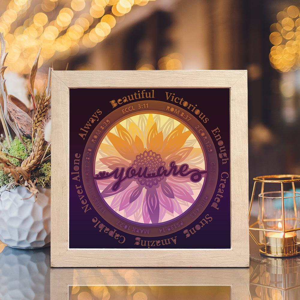 Bible Verse – 3D Lightbox SVG File for Cricut & Silhouette